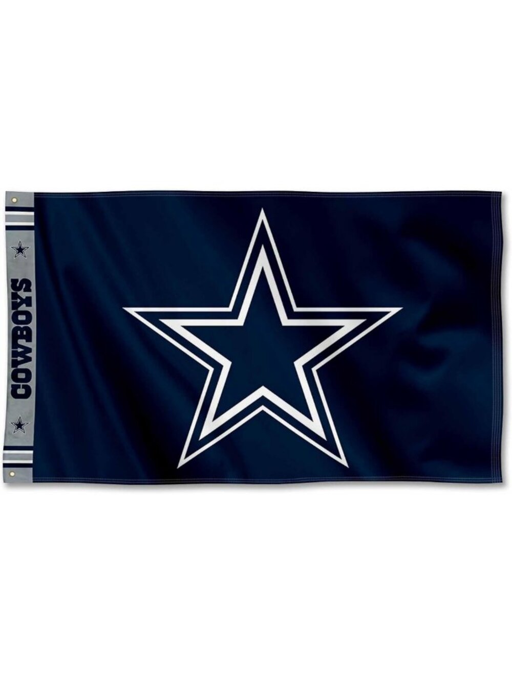 3x5 Foot Dallas Cowboys Banner Flag - Vibrant Printed Sports Decor for Fans